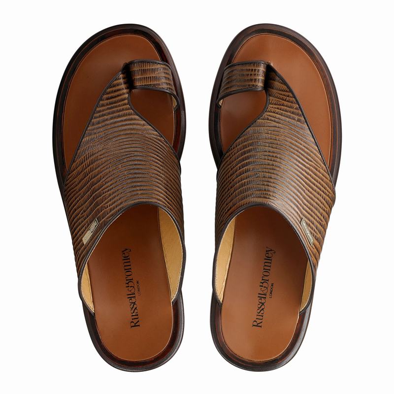 Russell And Bromley Perugia Muške Sandale Smeđe | LVL3443PF