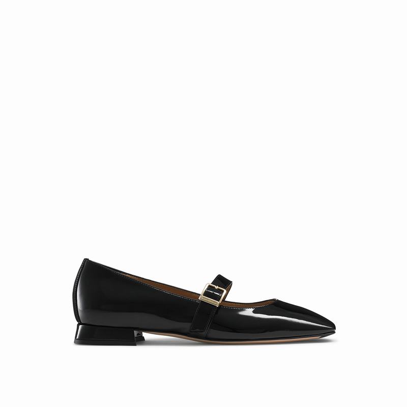 Russell And Bromley Queen Mary Ženske Balerine Crne | CEX3486MZ