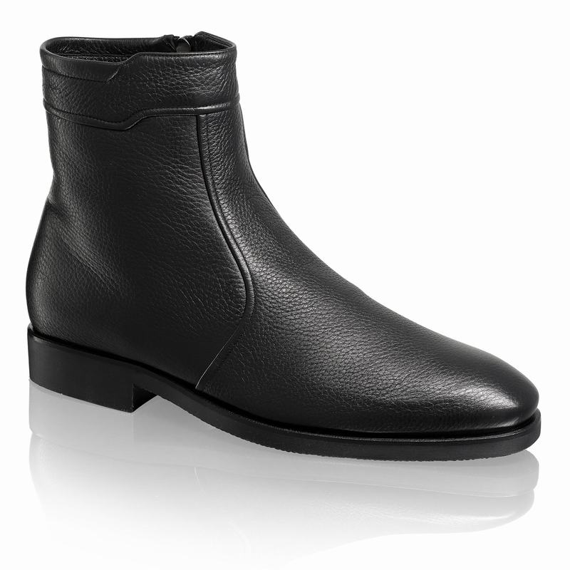 Russell And Bromley Reheat Muške Chelsea Čizme Crne | TYE7877HQ