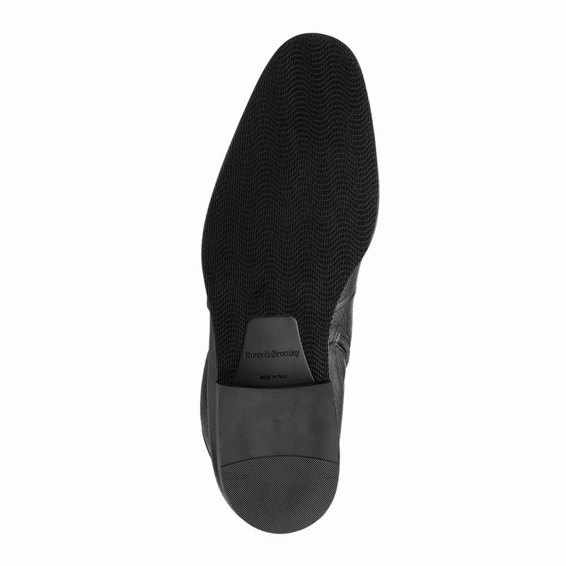 Russell And Bromley Reheat Muške Chelsea Čizme Crne | TYE7877HQ