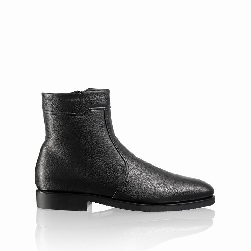 Russell And Bromley Reheat Muške Chelsea Čizme Crne | TYE7877HQ
