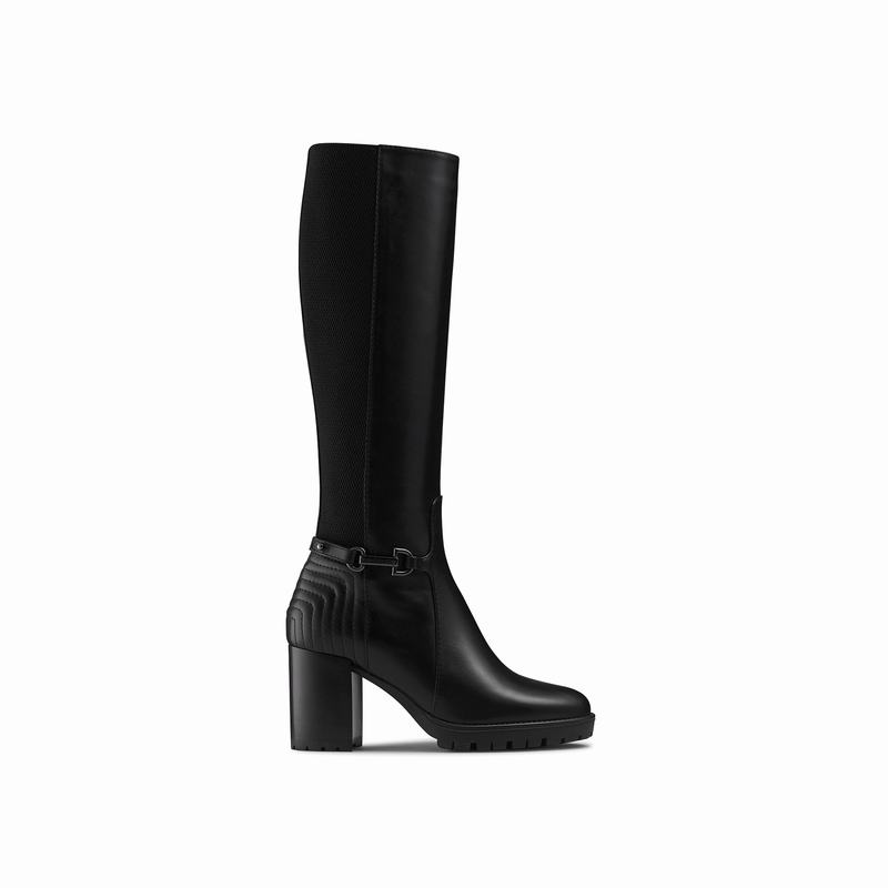 Russell And Bromley Rein Hi Ženske Knee-high Boots Crne | XNA4566OD