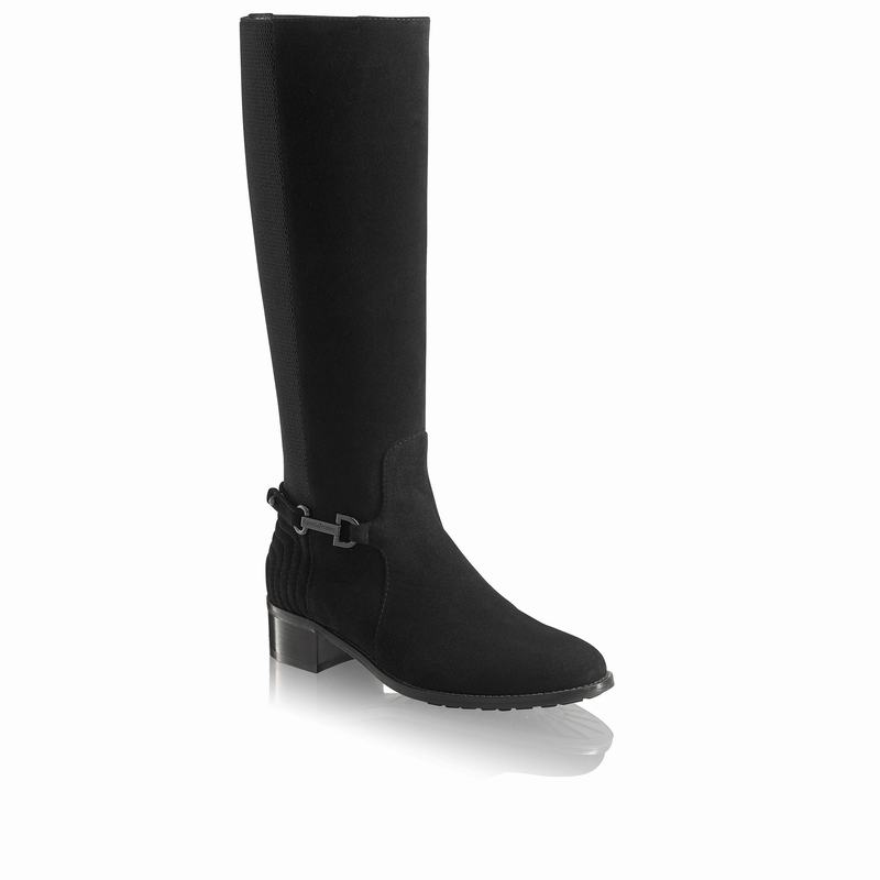 Russell And Bromley Rein Ženske Čizme preko Koljena Crne | UYF1767IM