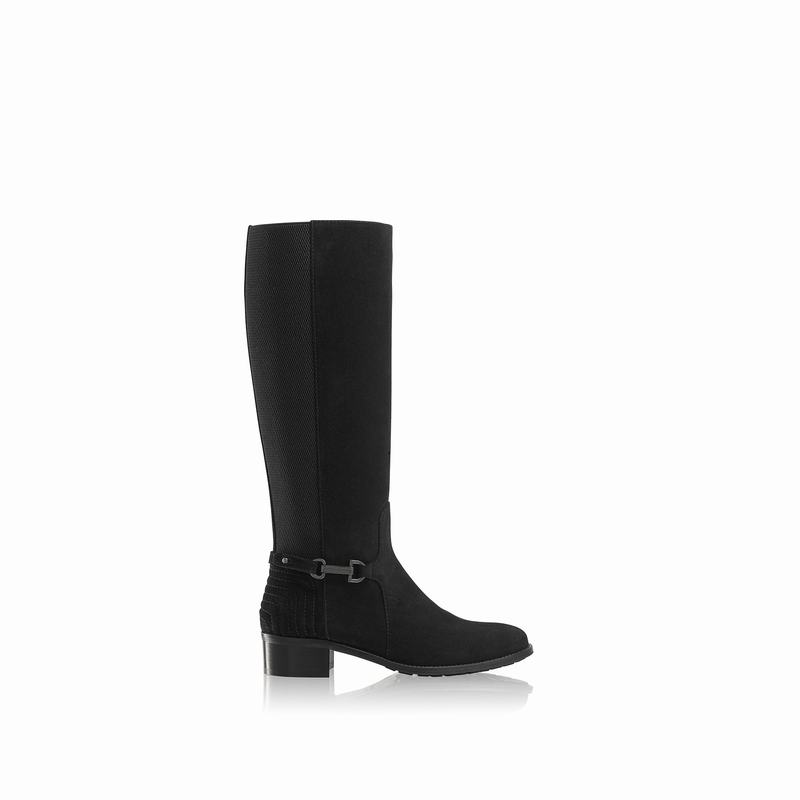 Russell And Bromley Rein Ženske Čizme preko Koljena Crne | UYF1767IM