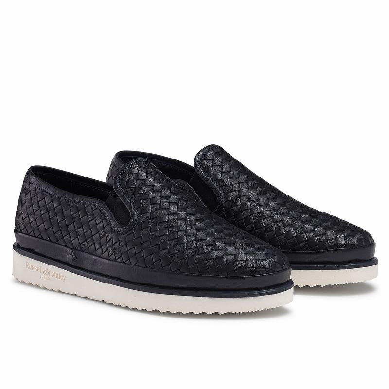 Russell And Bromley Sanmarina Ženske Slip On Tenisice Plave | QAT8649EH
