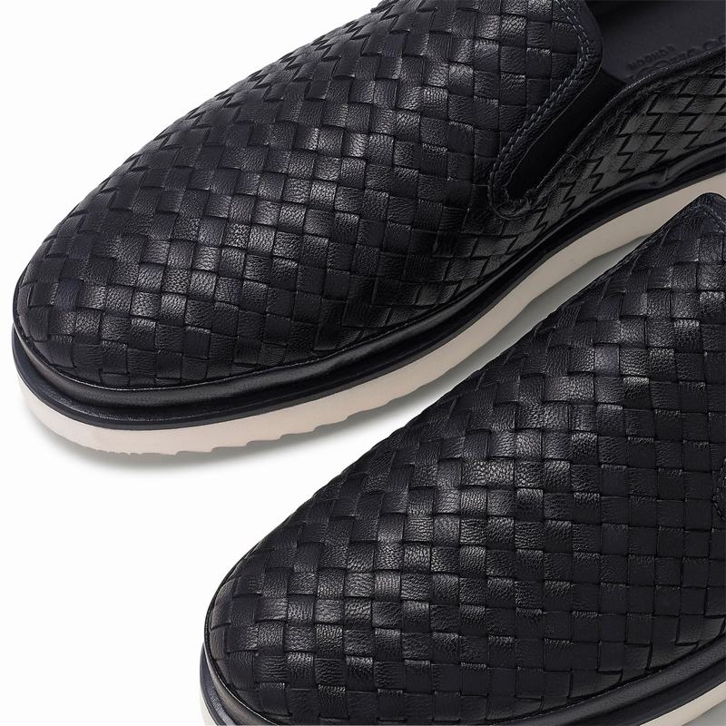 Russell And Bromley Sanmarina Ženske Slip On Tenisice Plave | QAT8649EH