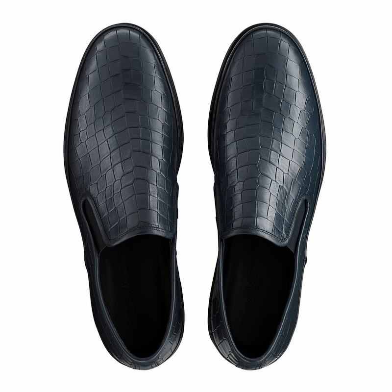 Russell And Bromley Sanmarino Muške Slip On Cipele Plave | HYI2833KV