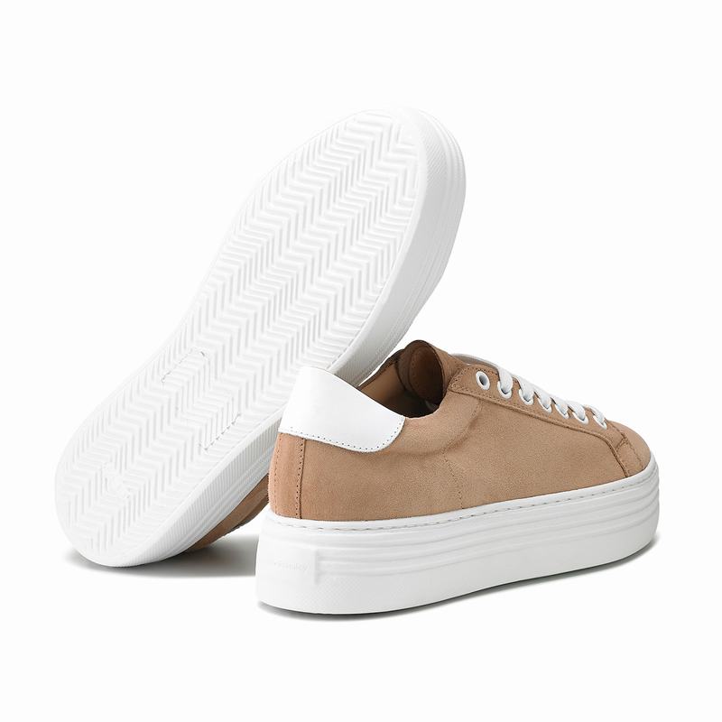Russell And Bromley Saturn Ženske Tenisice s Platformom Smeđe | BAJ562FZ