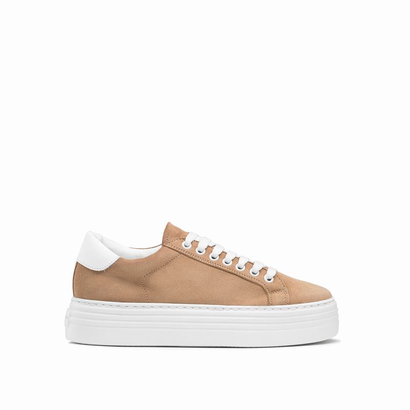 Russell And Bromley Saturn Ženske Tenisice s Platformom Smeđe | BAJ562FZ