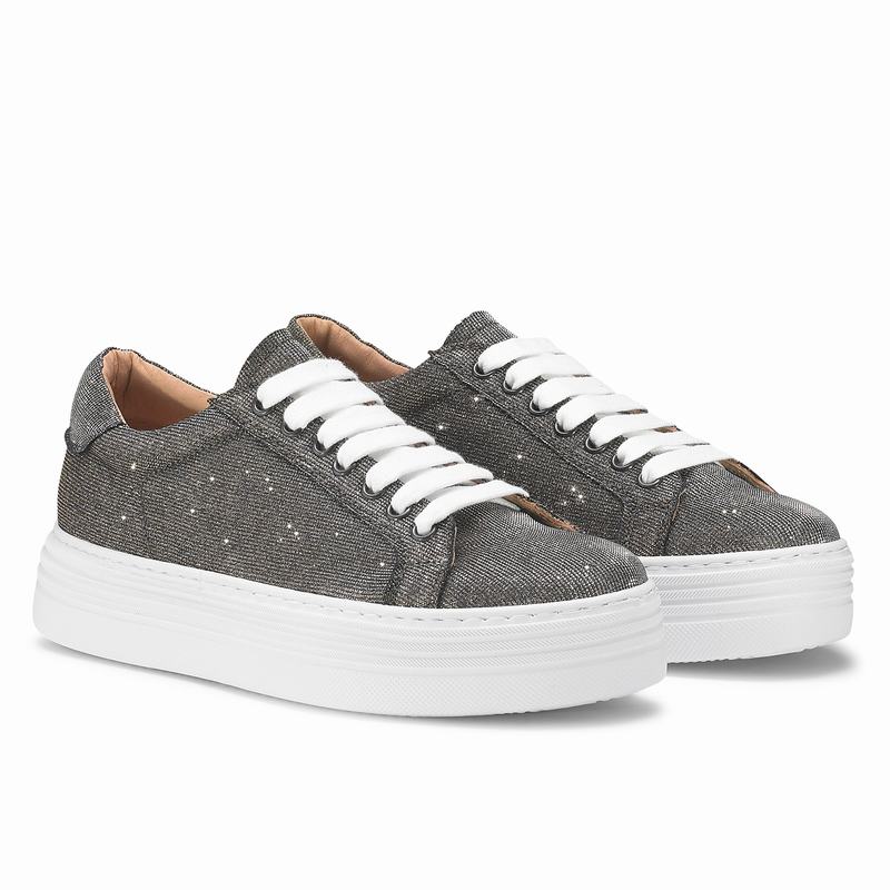 Russell And Bromley Saturn Ženske Tenisice s Platformom Metalne | SJW8561UF