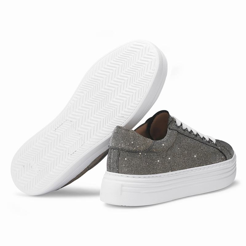 Russell And Bromley Saturn Ženske Tenisice s Platformom Metalne | SJW8561UF