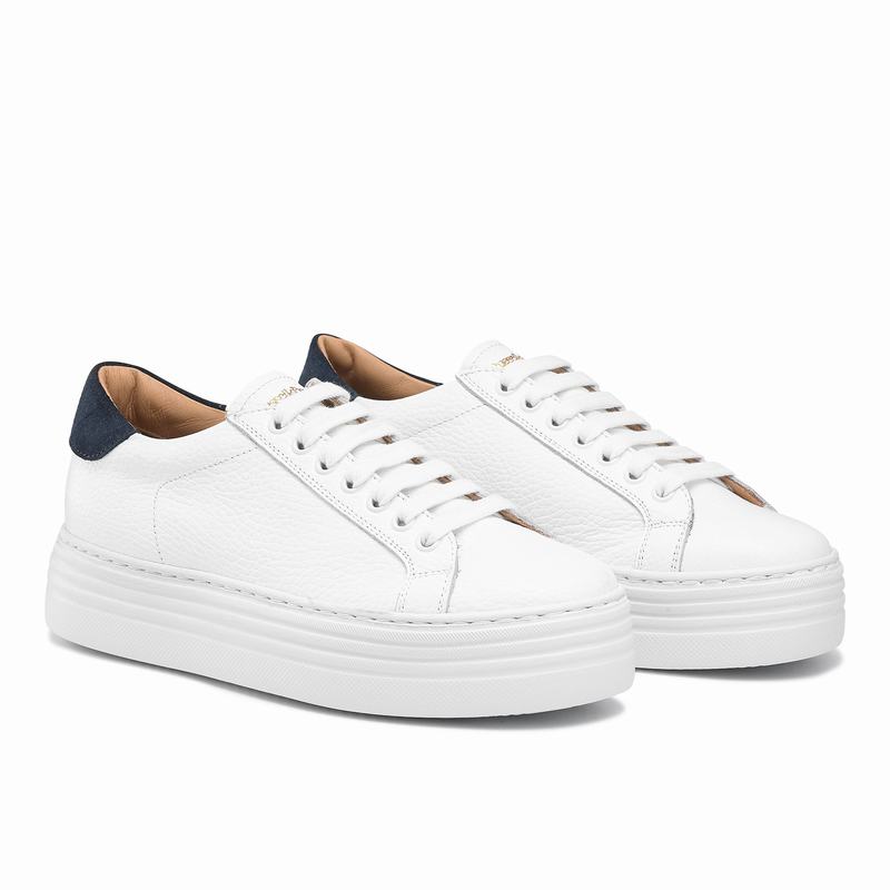 Russell And Bromley Saturn Ženske Tenisice s Platformom Bijele | VVN20100AN