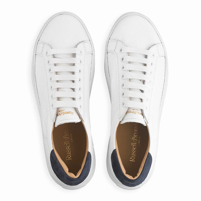 Russell And Bromley Saturn Ženske Tenisice s Platformom Bijele | VVN20100AN