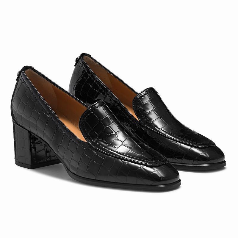Russell And Bromley Smokey Ženske Papuče Crne | CKL256EC