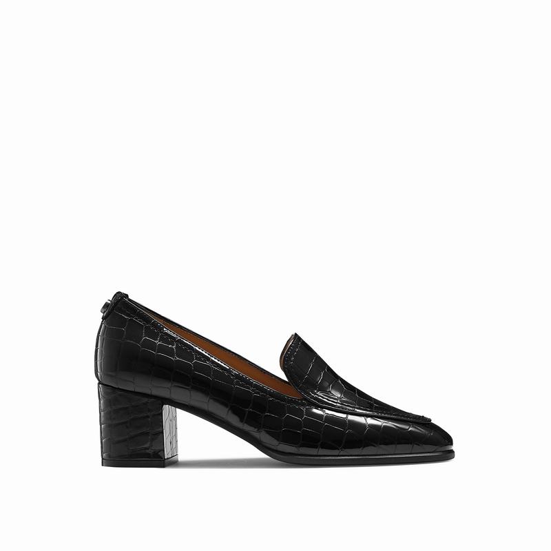 Russell And Bromley Smokey Ženske Papuče Crne | CKL256EC
