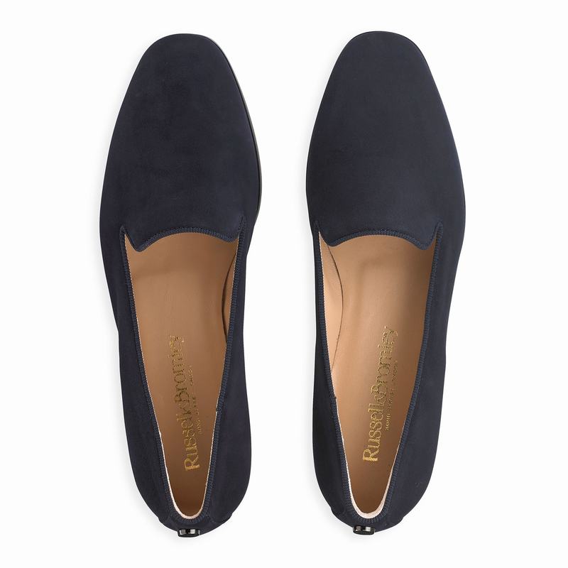 Russell And Bromley Smoking Ženske Balerine Plave | BEM5187OK