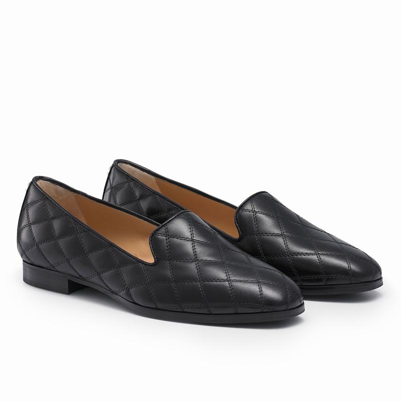 Russell And Bromley Smoking Ženske Balerine Crne | BQV4640ID