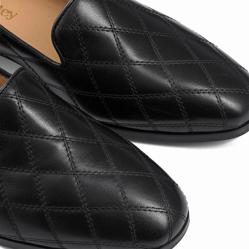 Russell And Bromley Smoking Ženske Balerine Crne | BQV4640ID