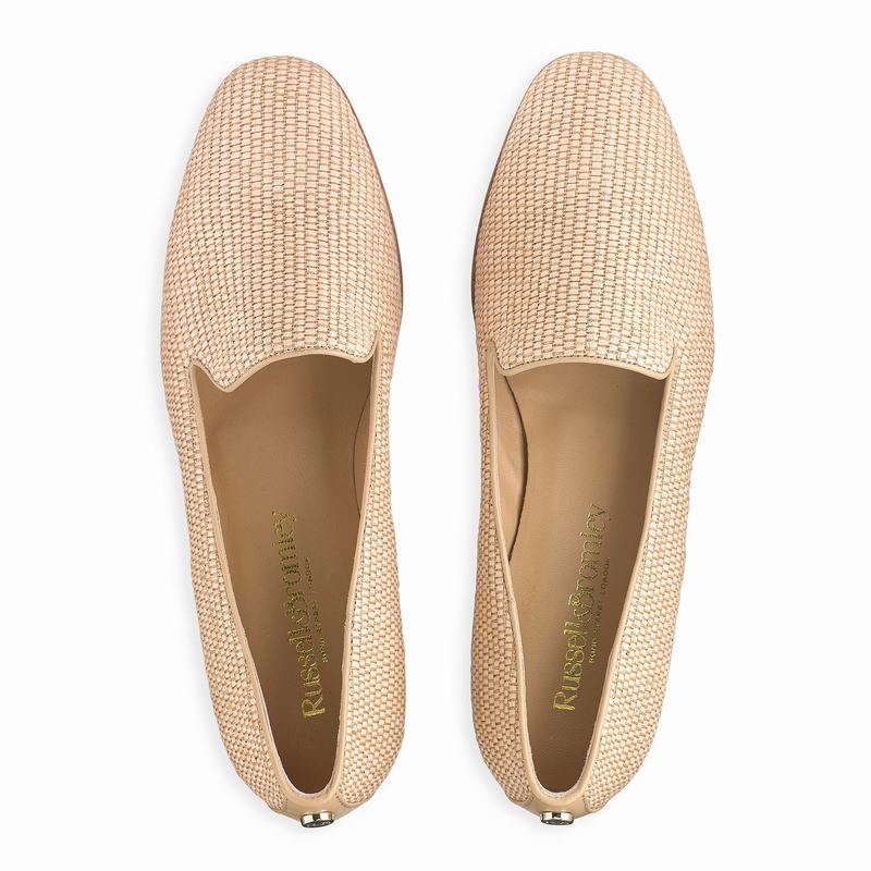 Russell And Bromley Smoking Ženske Balerine Smeđe | QMN5395DA