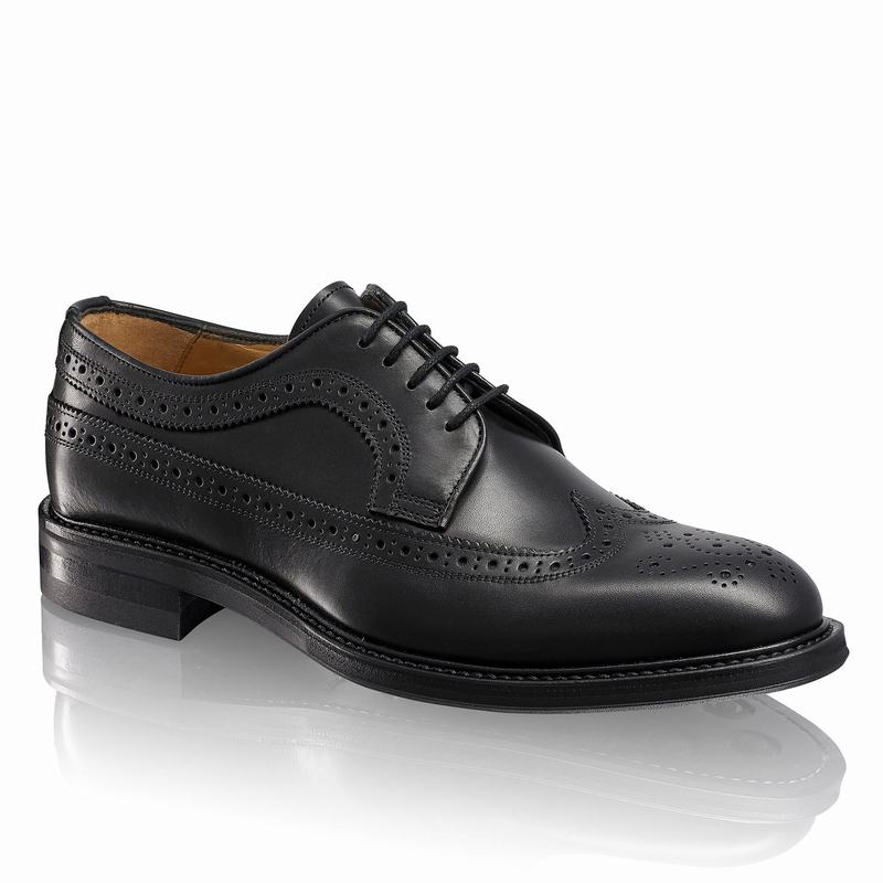 Russell And Bromley Southport Muške Derby Cipele Crne | YRE8465RN