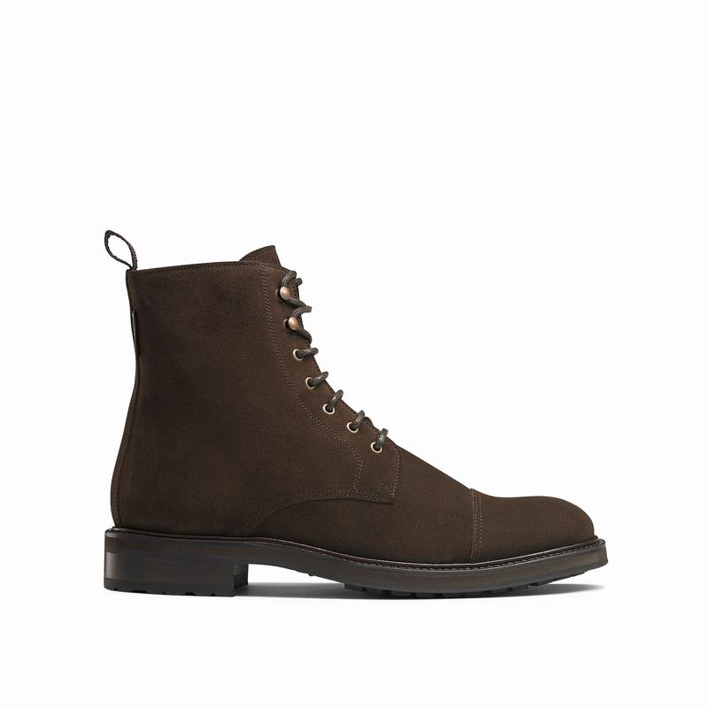Russell And Bromley Stomp Muške Čizme Na Vezanje Smeđe | ISE10070WI