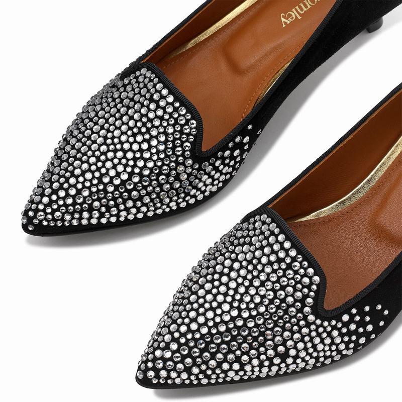 Russell And Bromley Sugar Pump Ženske Pumpe Crne | MOU7199VH