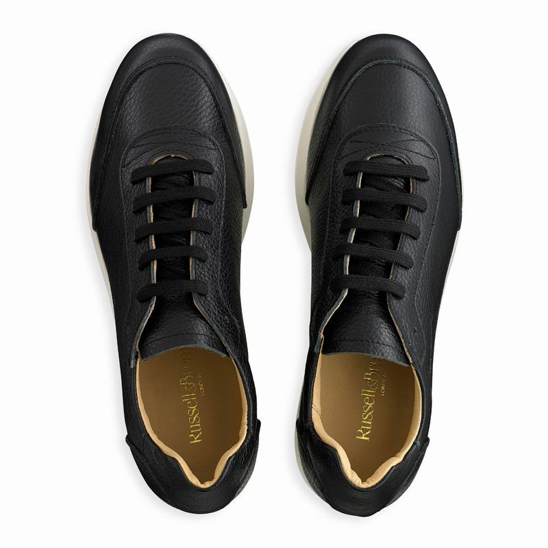 Russell And Bromley Throwback Ženske Tenisice s Platformom Crne | WAA449PX