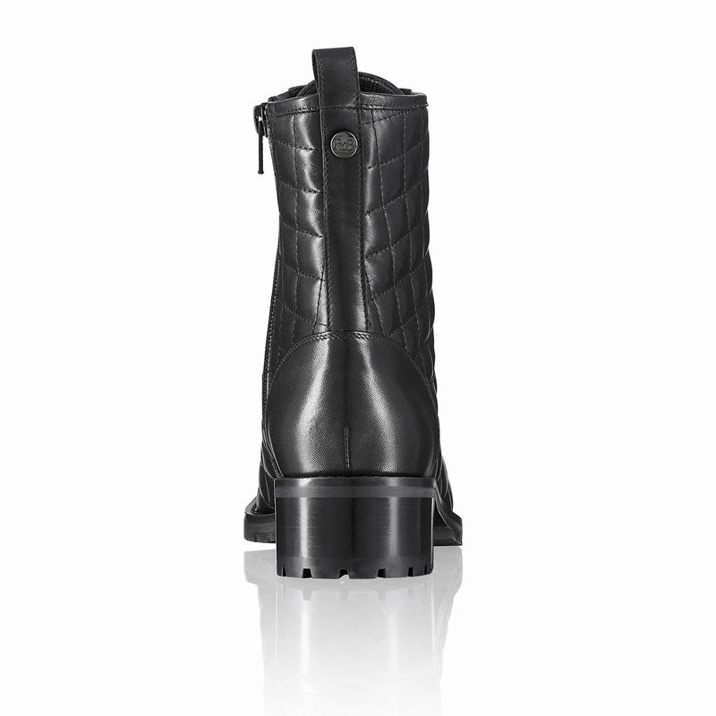 Russell And Bromley Toughstuff Ženske Čizme Na Vezanje Crne | XIB4695DX