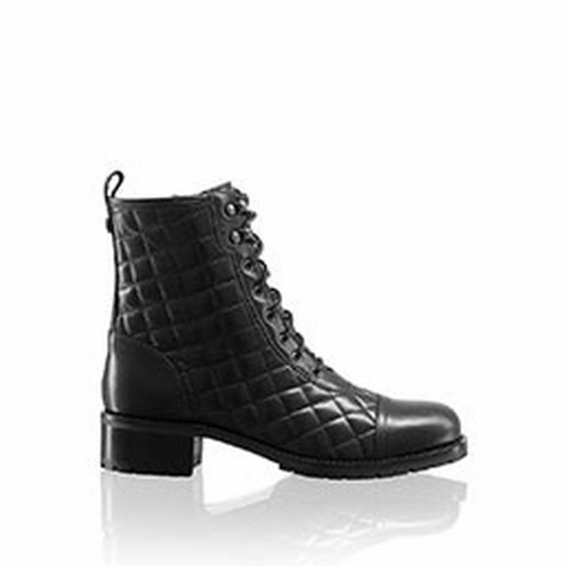 Russell And Bromley Toughstuff Ženske Čizme Na Vezanje Crne | XIB4695DX