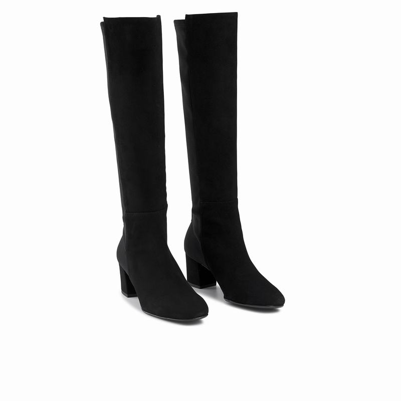 Russell And Bromley Trinni Ženske Čizme preko Koljena Crne | FZF6846VL