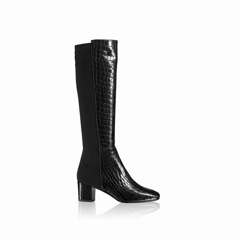 Russell And Bromley Trinni Ženske Čizme preko Koljena Crne | MFU3576XV