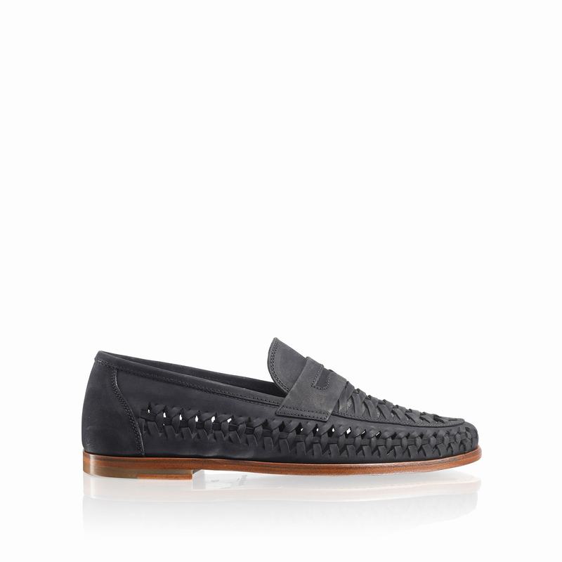 Russell And Bromley Uppercut Muške Slip On Cipele Plave | XIO6691FW