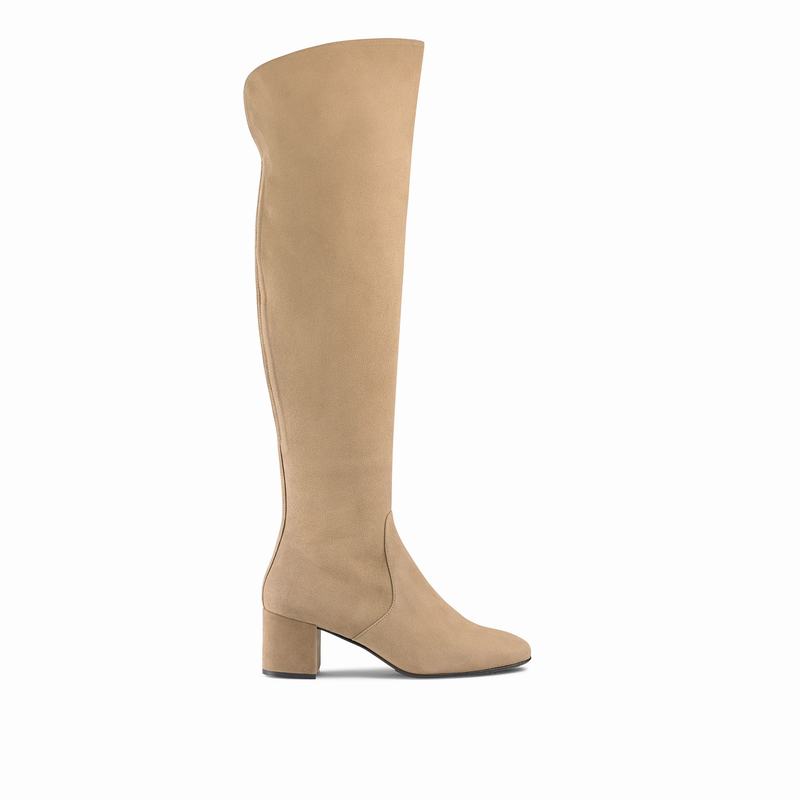 Russell And Bromley Way Up Ženske Knee-high Boots Smeđe | SWA9230IA