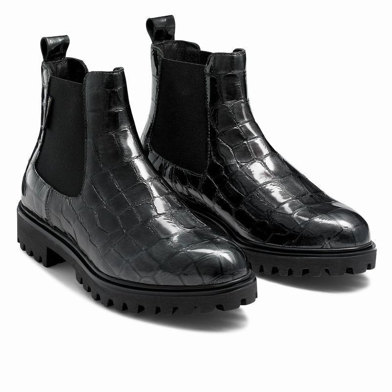 Russell And Bromley Winchelsea Ženske Chelsea Čizme Sive | EQA10035XO