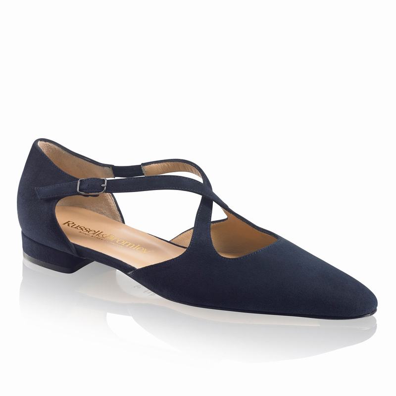 Russell And Bromley Xpresso Ženske Balerine Plave | YED1140FV
