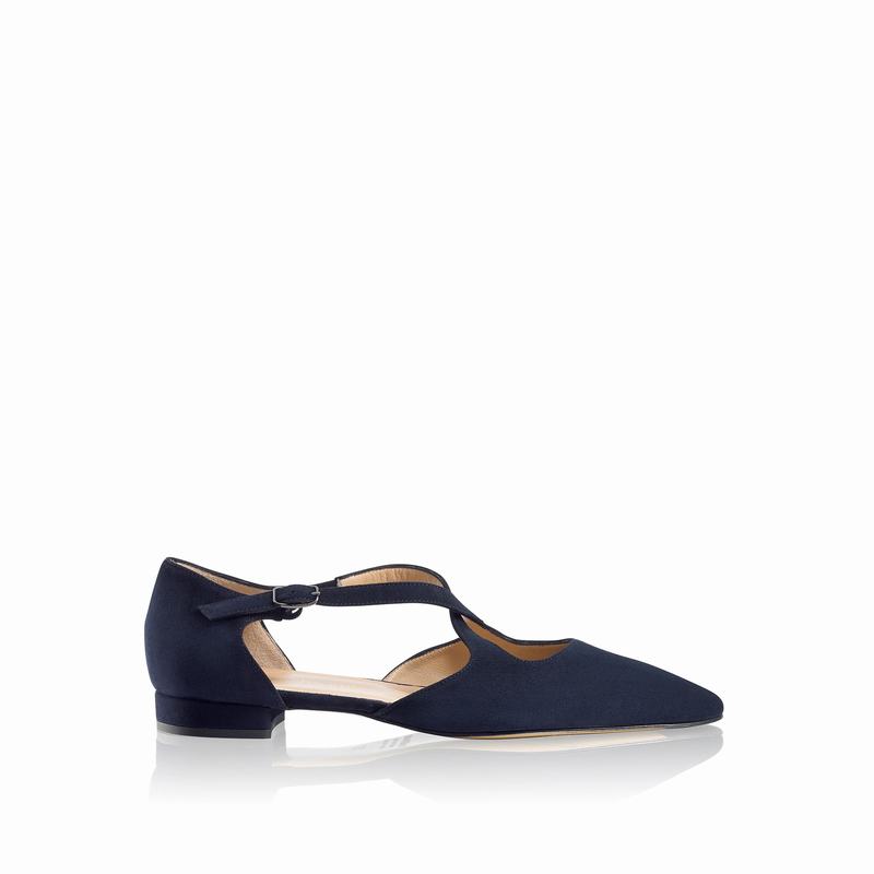 Russell And Bromley Xpresso Ženske Balerine Plave | YED1140FV