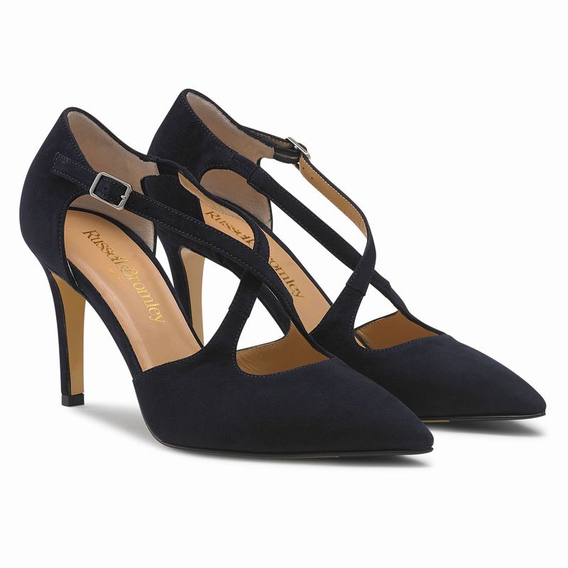 Russell And Bromley Xtra Hi Ženske Pumpe Plave | SIF9662DE