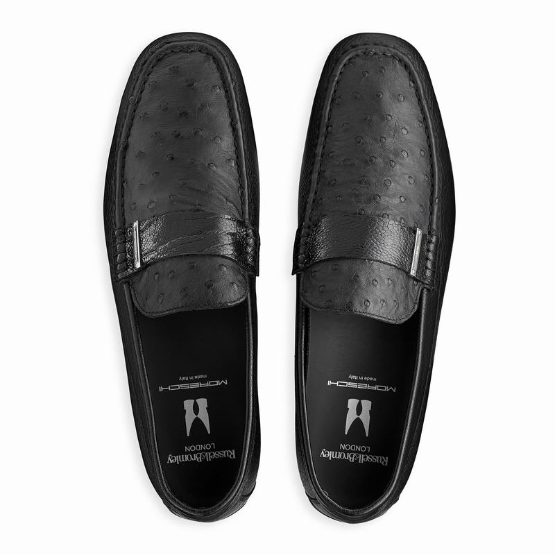 Russell And Bromley Yoga Muške Mokasinke Crne | SNX197PX