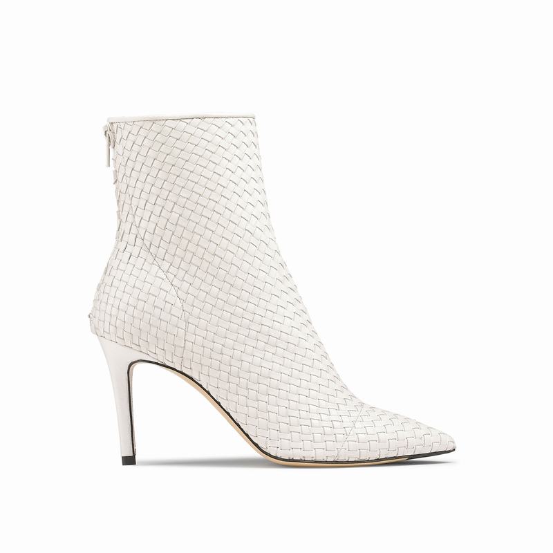 Russell And Bromley 85bootiehi Ženske Gležnjače Krem Bijele | IHL2625AB