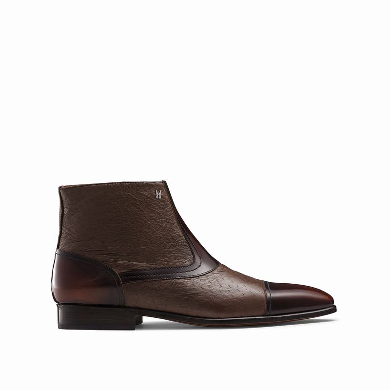 Russell And Bromley Bergamo Muške Chelsea Čizme Crvene | GXL4745FR
