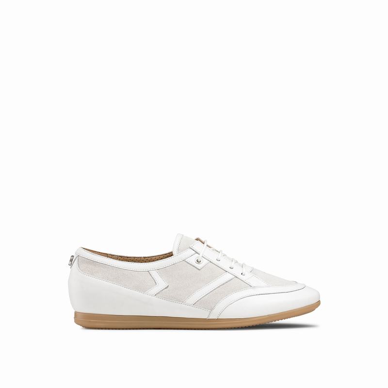 Russell And Bromley Bingo Ženske Niske Tenisice Bijele | KZU6424GZ
