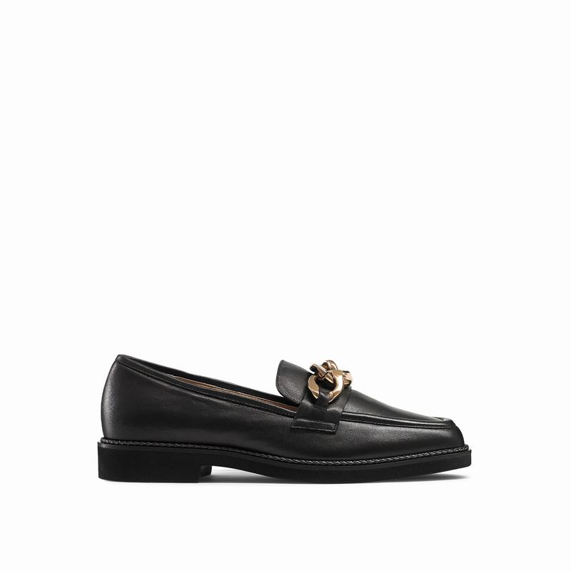 Russell And Bromley Cleopatra Ženske Mokasinke Crne | PSA7614UG