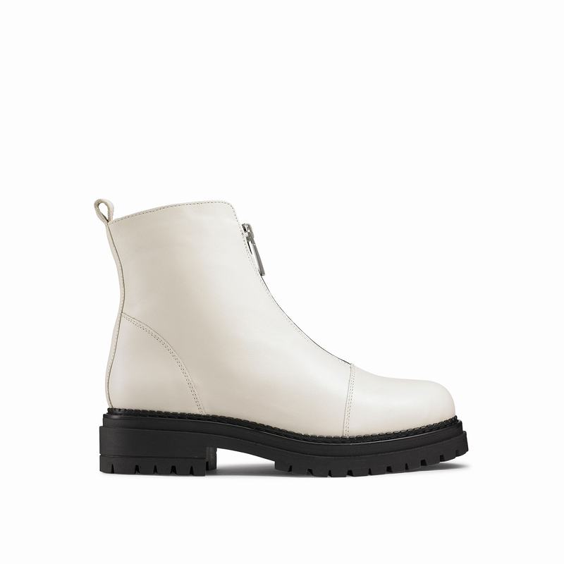 Russell And Bromley Conquest Ženske Gležnjače Bijele | WTD6113ZD