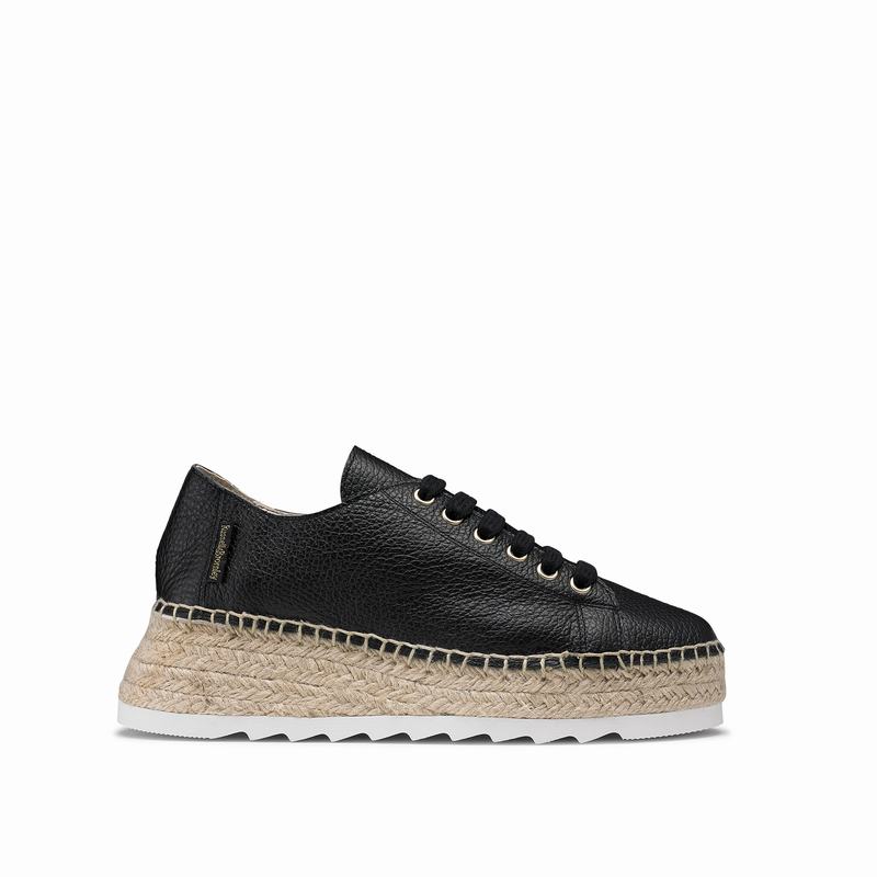 Russell And Bromley Kick Back Ženske Espadrile Crne | SKV2031PU