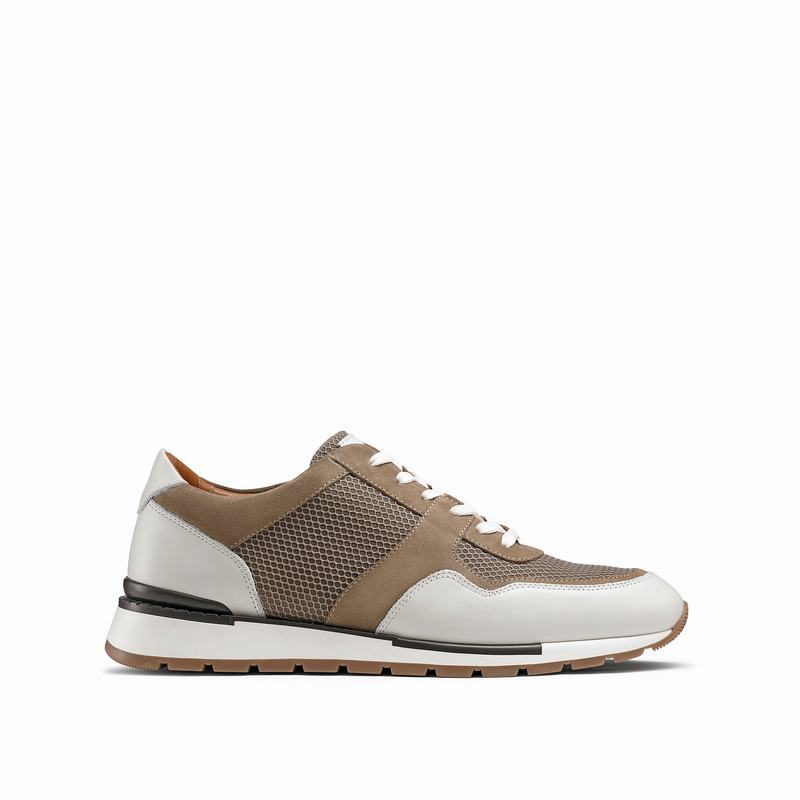 Russell And Bromley Lomond Muške Niske Tenisice Smeđe | EOJ6219MR