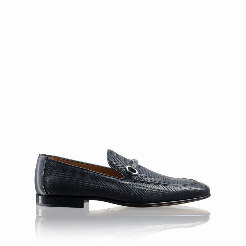 Russell And Bromley Pluto Muške Mokasinke Plave | NUK6671IL