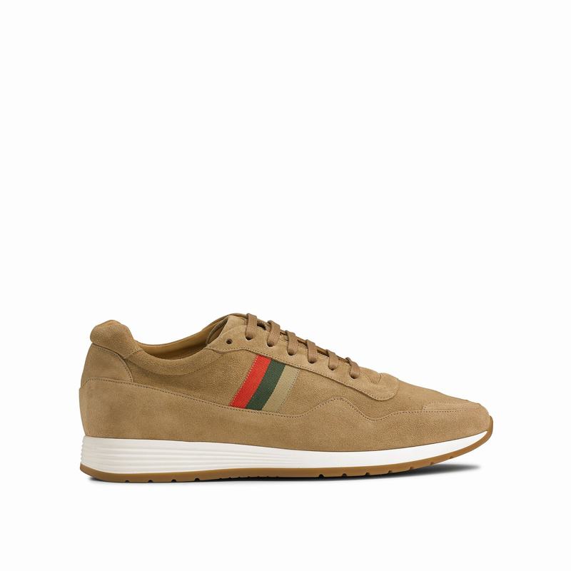 Russell And Bromley Run Time Muške Niske Tenisice Smeđe | HVA536VA